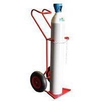 Carretilla de acero portabotellas 250 kg - Rueda de neumática